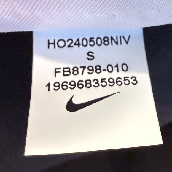 MSRP$ 185 Women's Small - NIKE Sportswear Tech Fleece Windrunner Jumpsuit-Black - Picture 13 of 13